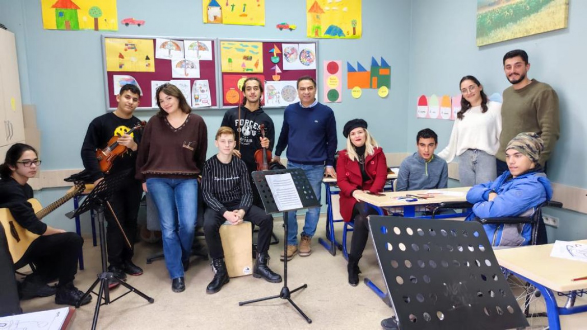 Sebahat Cihan Şişman Güzel Sanatlar Lisesi Öğrencilerinden Müzik Ziyafeti