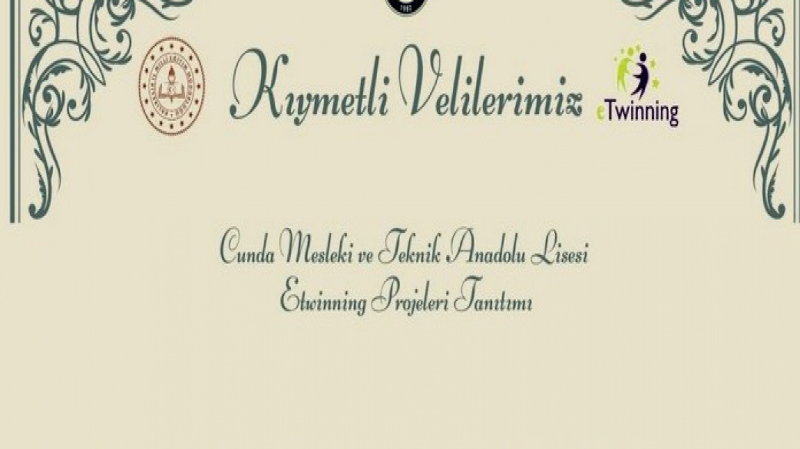 VELİLERİMİZ İÇİN ETWİNNİNG TANITIMI